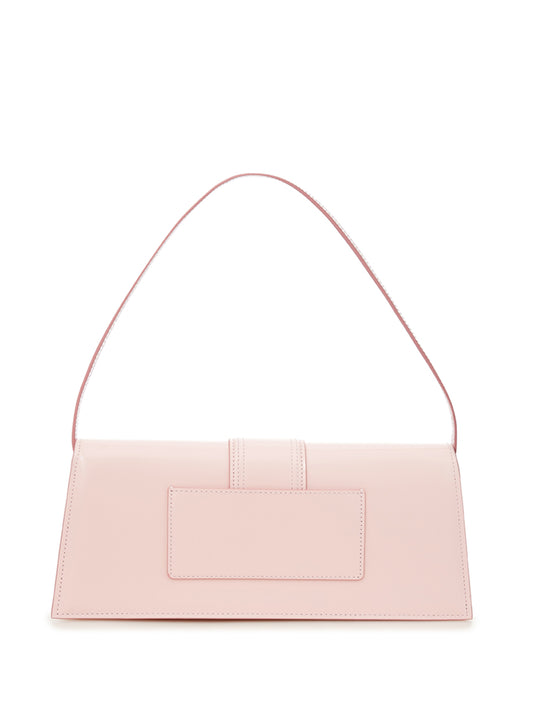 Chic Pink Patent Leather Shoulder Bag