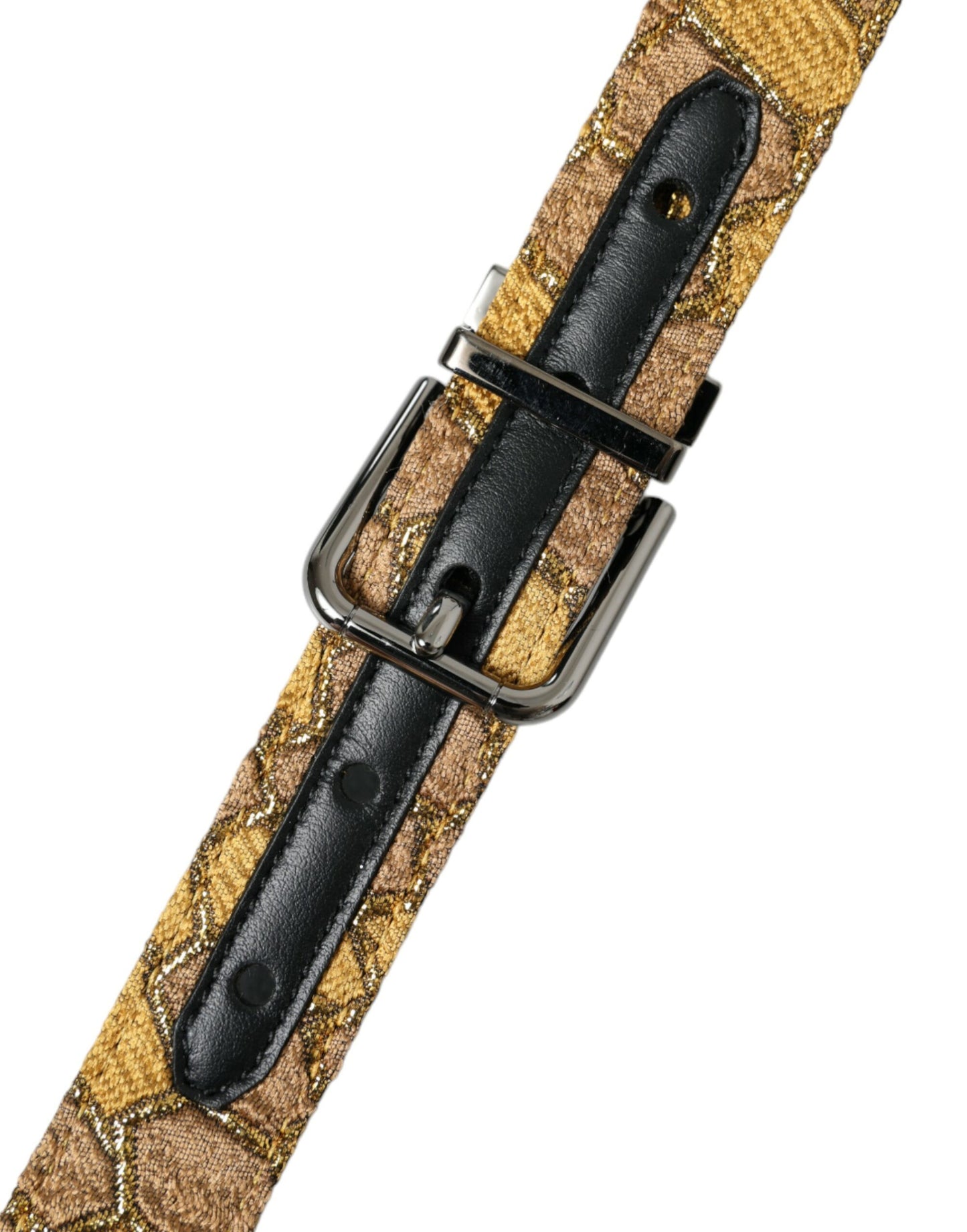 Elegant Gold Leather Belt