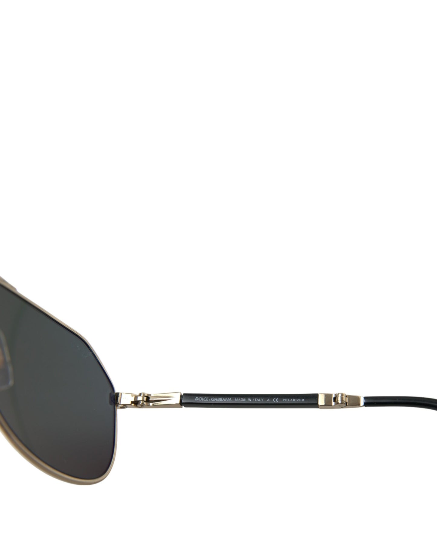 Elegant Gold Full Rim Men's Sunglasses