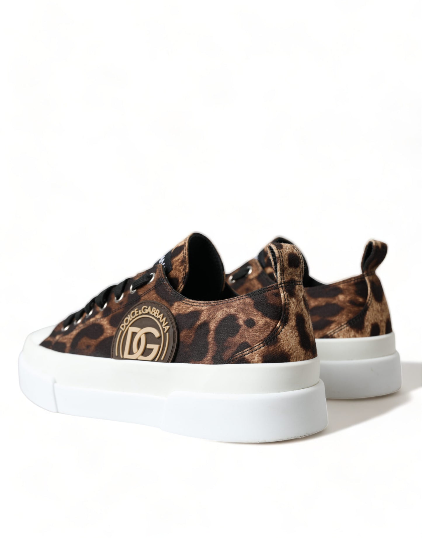 Elegant Leopard Print Casual Sneakers