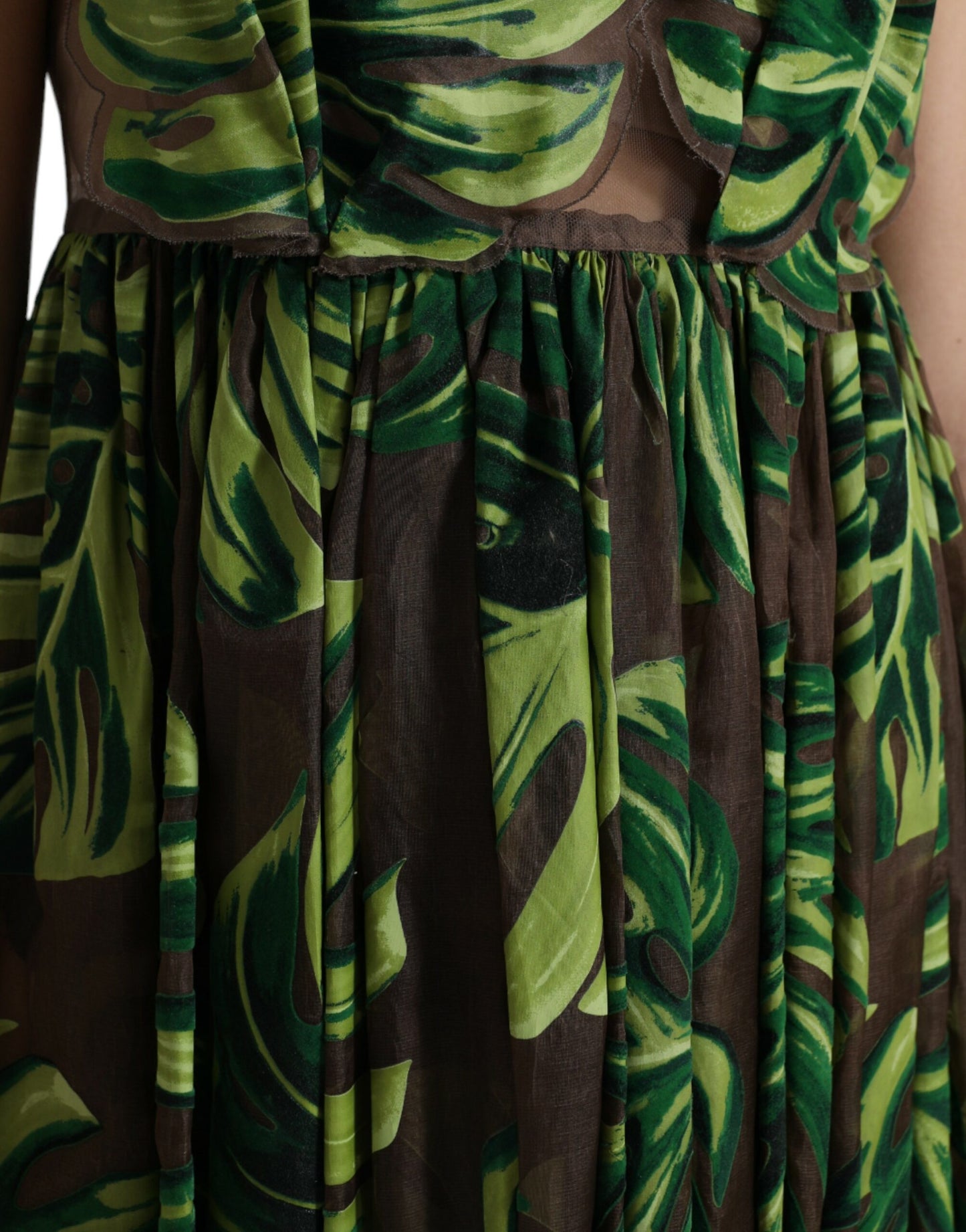 Elegant A-Line Sleeveless Silk Blend Dress