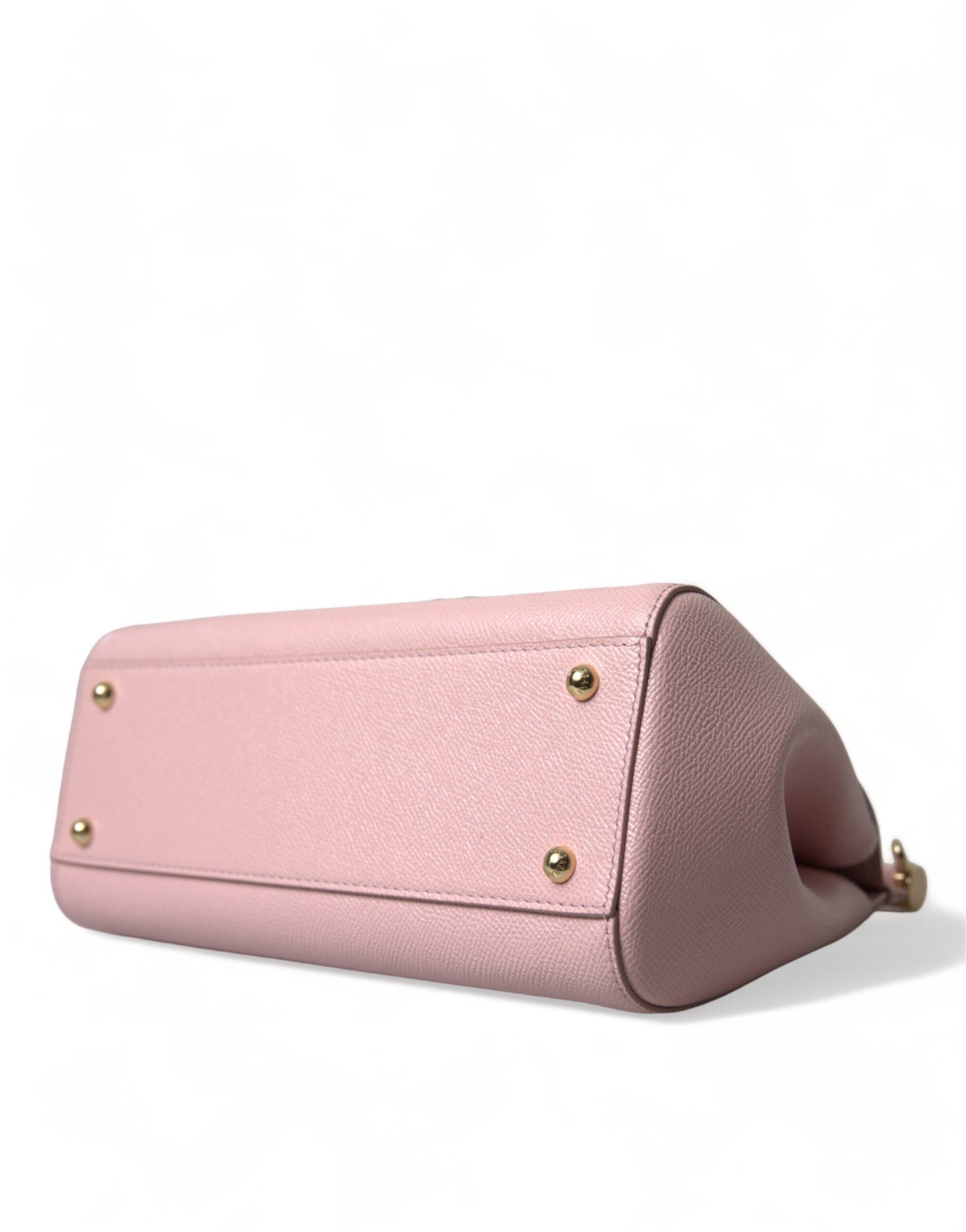 Chic Pink Sicily Leather Shoulder Bag