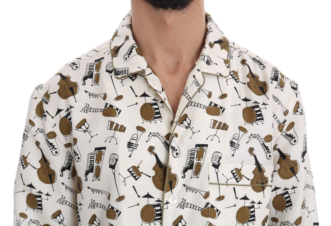Exclusive Silk Casual Men's Shirt - JAZZ Motive