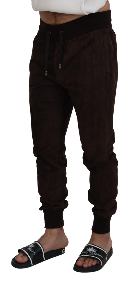 Stunning Authentic Jogger Pants in Brown