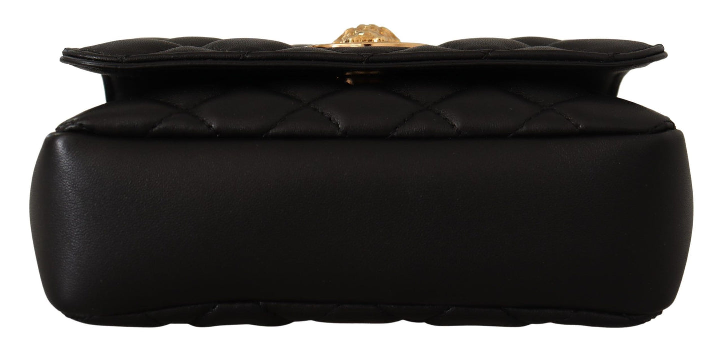 Elegant Quilted Nappa Leather Shoulder Bag