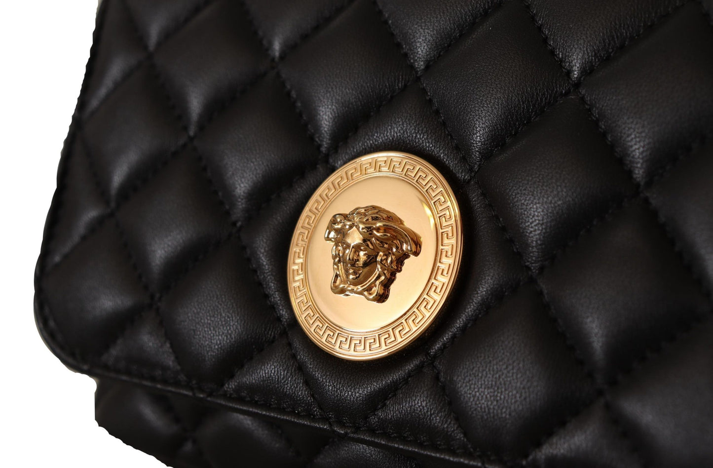 Elegant Quilted Nappa Leather Shoulder Bag