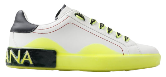 Sleek Portofino Low Top Leather Sneakers