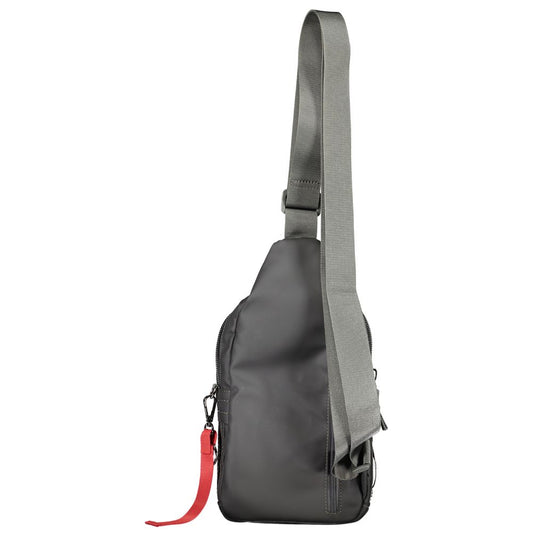 Stylish Gray One-Shoulder Bag for Men