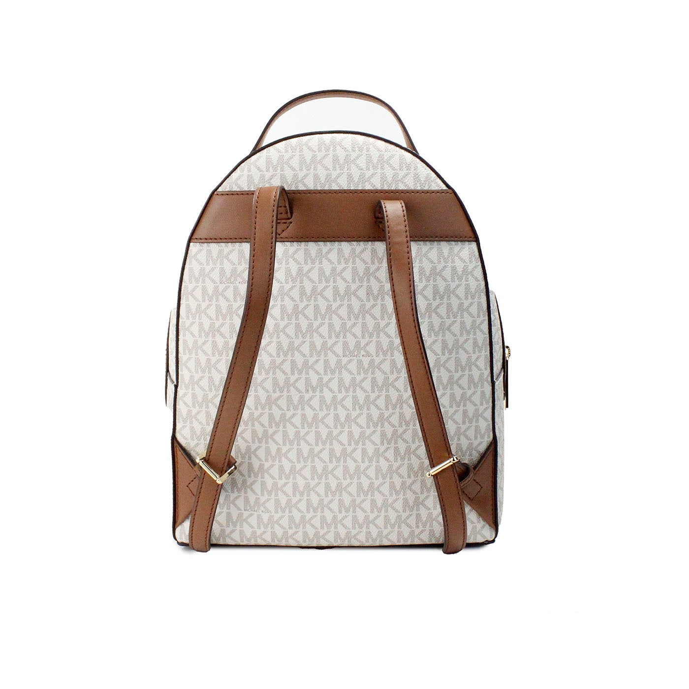 Sheila Medium Vanilla Signature PVC Front Pocket Backpack Bag