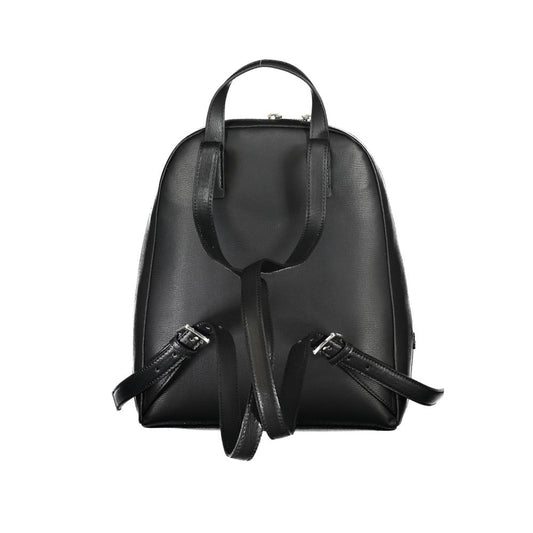 Eco-Chic Designer Backpack With Contrasting Details