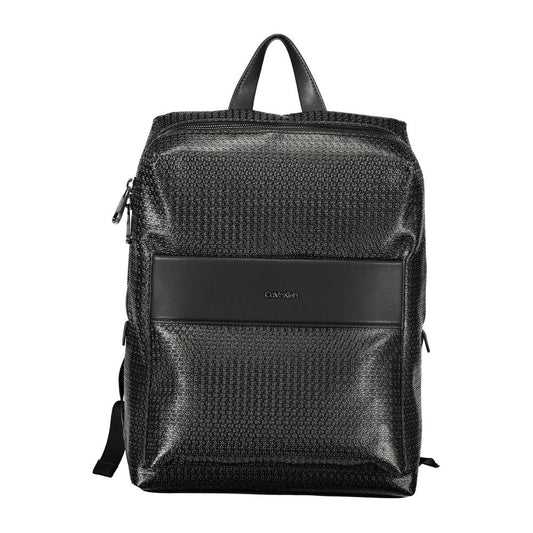 Sleek Urban Traveler Backpack in Black