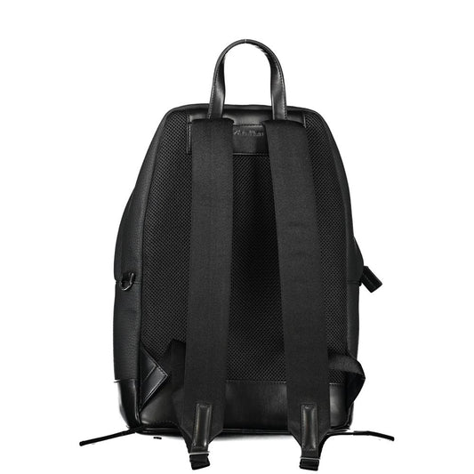 Sleek Urbanite Black Backpack with Laptop Compartment