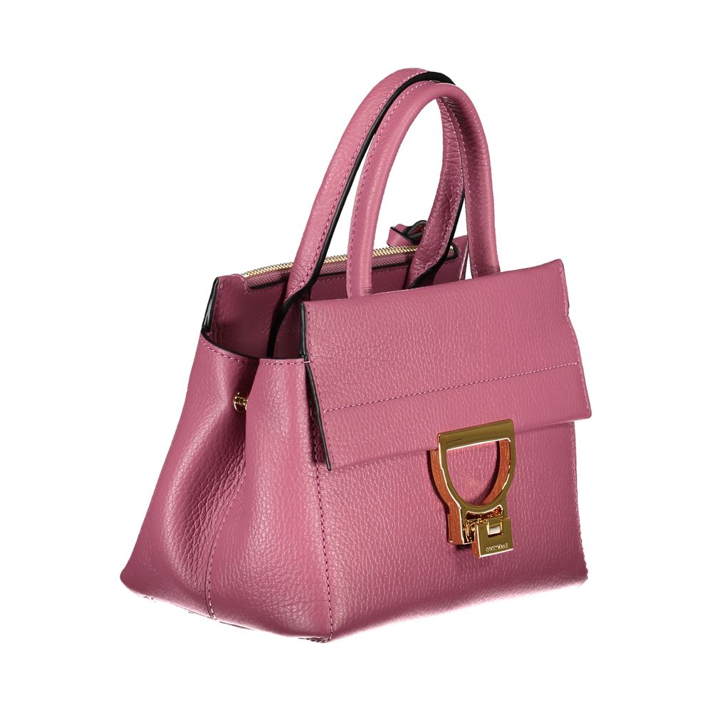 Pink Leather Handbag