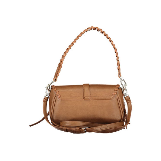 Brown Polyethylene Handbag
