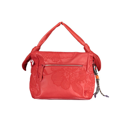 Red Polyethylene Handbag