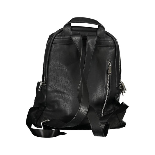 Black Polyethylene Backpack