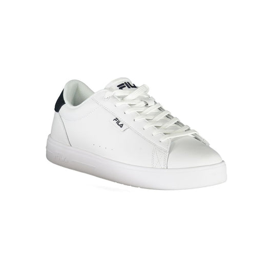 Classic White Sneaker with Contrast Details