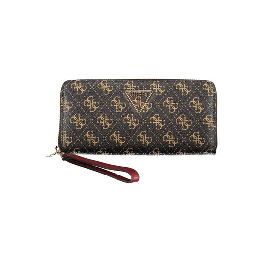 Chic Brown Multi-Compartment Wallet