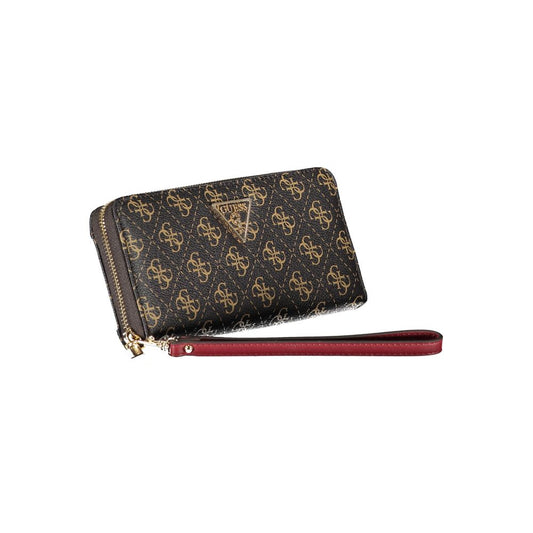 Chic Brown Multi-Compartment Wallet