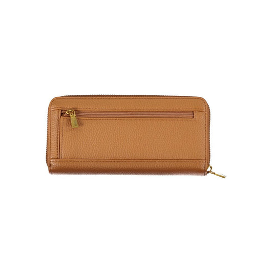Chic Brown Multipocket Wallet