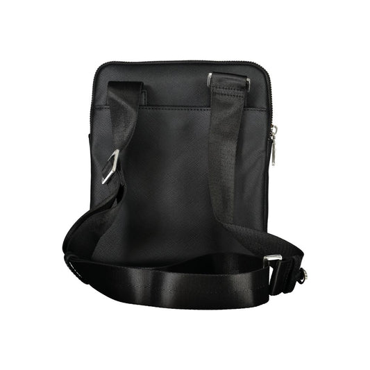 Elegant Black Shoulder Bag with Practical Design