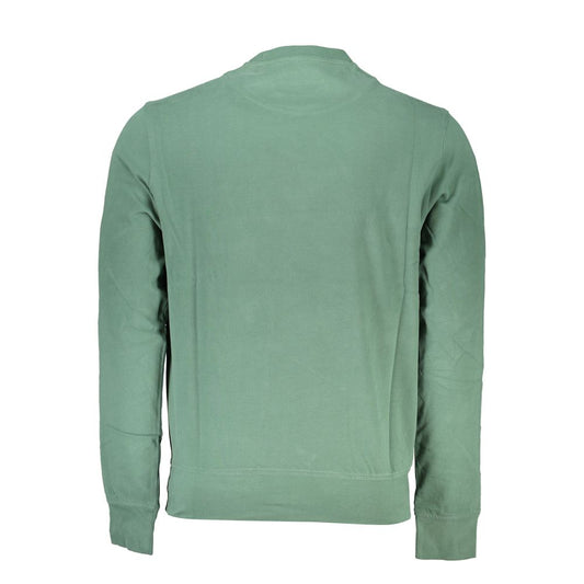 Elegant Emerald Crew Neck Sweater