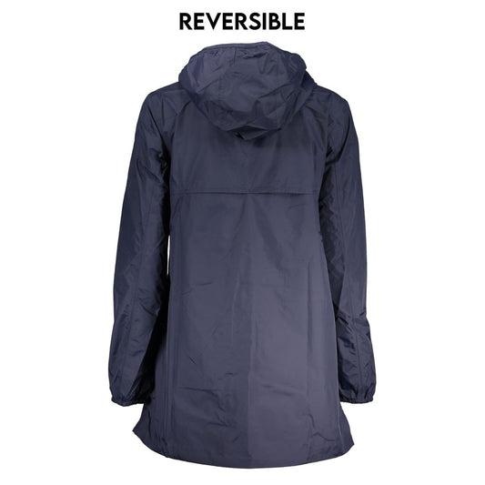 Chic Reversible Hooded Long Sleeve Jacket