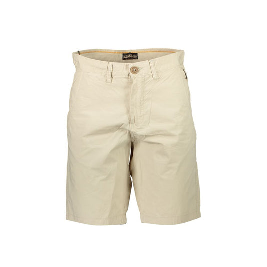 Chic Beige Bermuda Shorts - Summertime Elegance