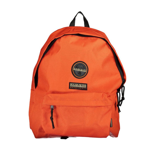 Orange Cotton Backpack
