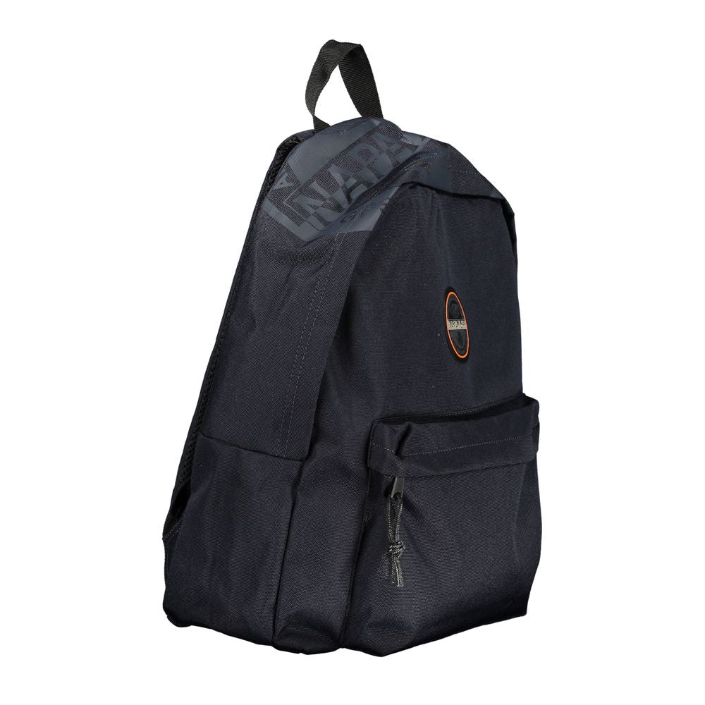 Elegant Cotton Backpack with Contrasting Details