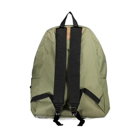Green Cotton Backpack