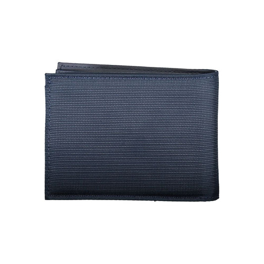 Sophisticated Blue Wallet with RFID Blocking