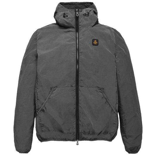 Gray Nylon Jacket