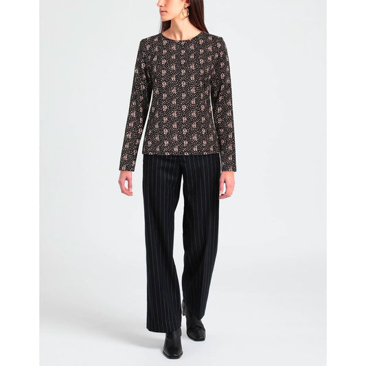Chic Stretchy Black Blouse for Elegant Evenings
