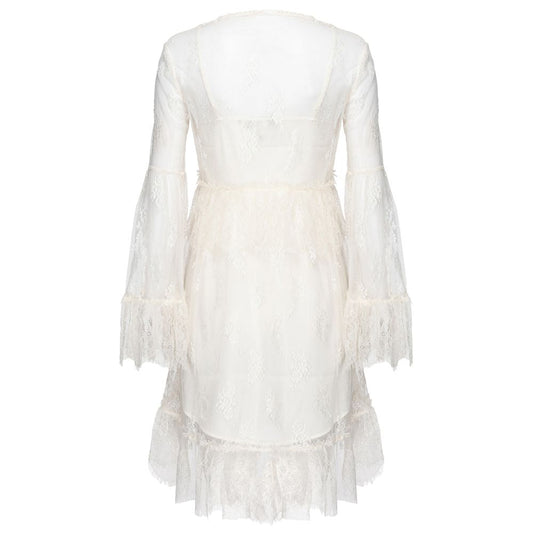 White Polyamide Dress