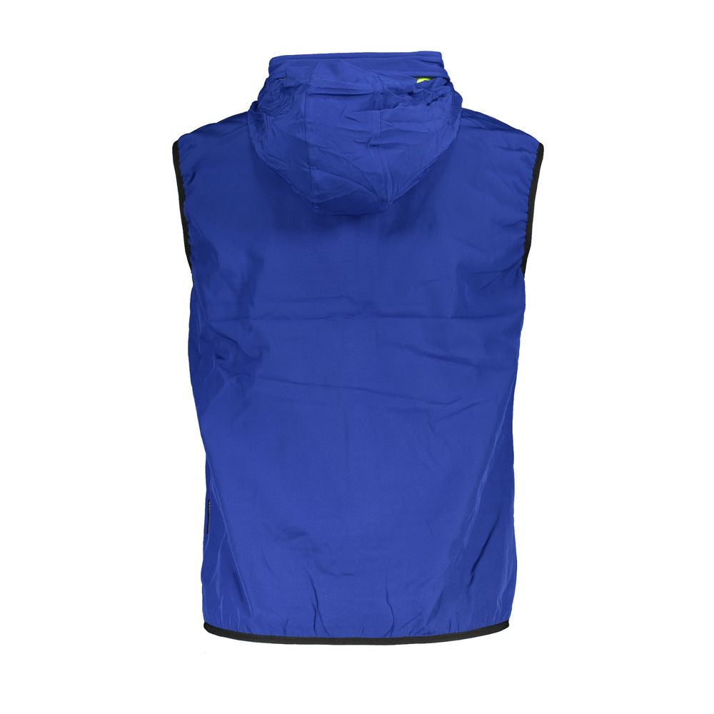 Blue Polyester Jacket