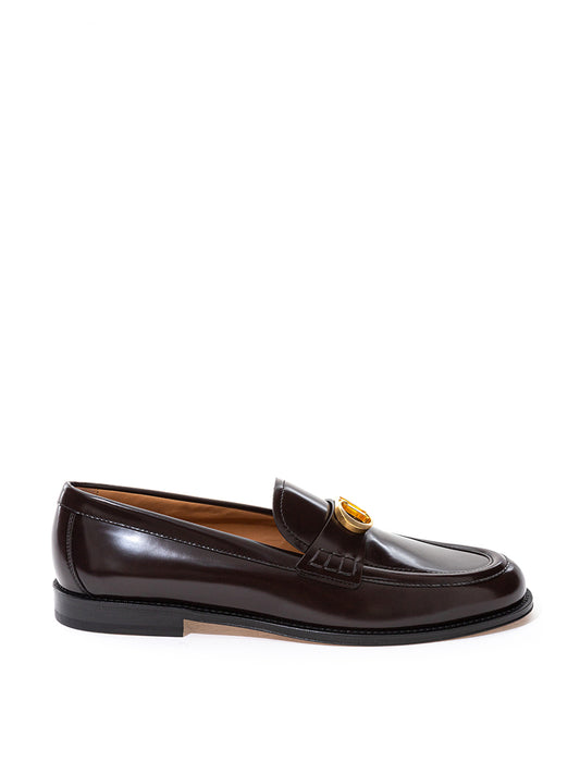 Elegant Granville Brown Leather Loafers