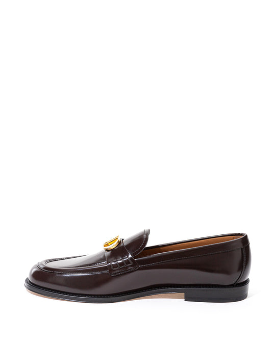 Elegant Granville Brown Leather Loafers