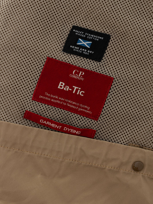 Jacket in Beige Technical Fabric