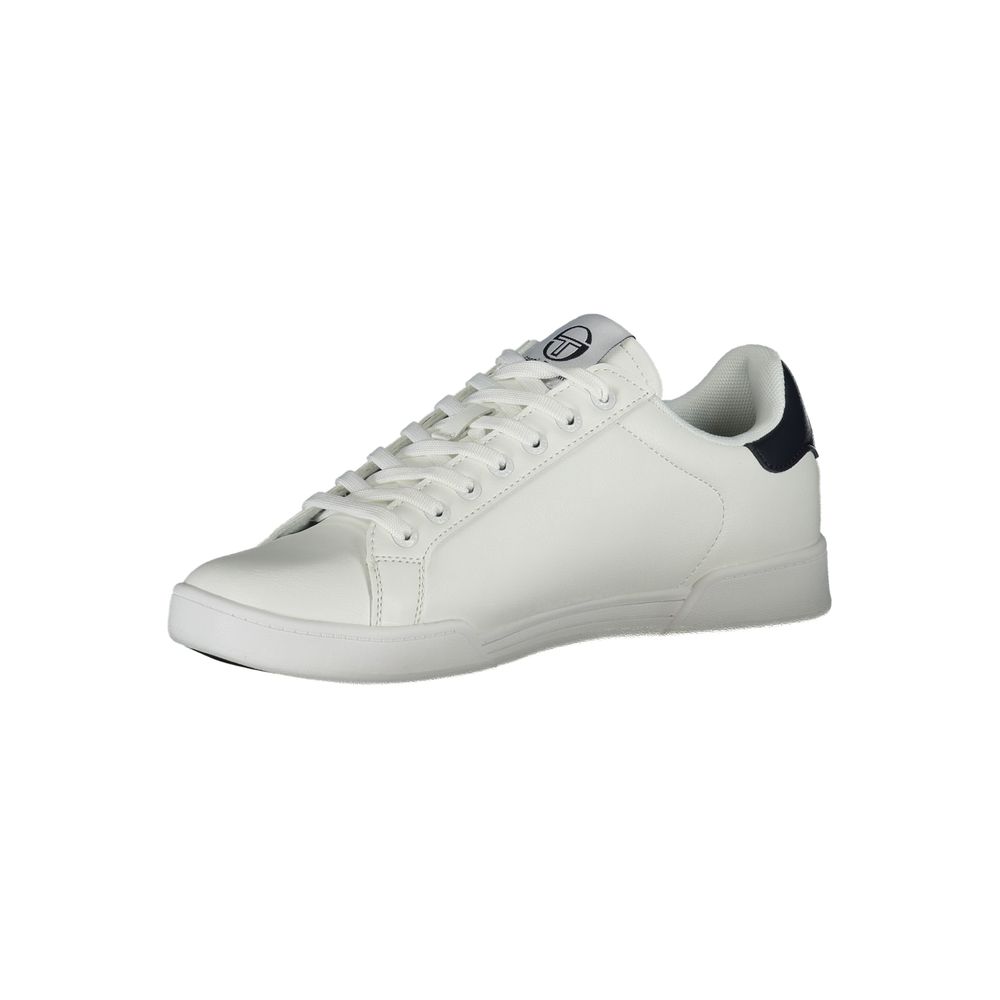 Contrast Lace-Up Athletic Sneakers