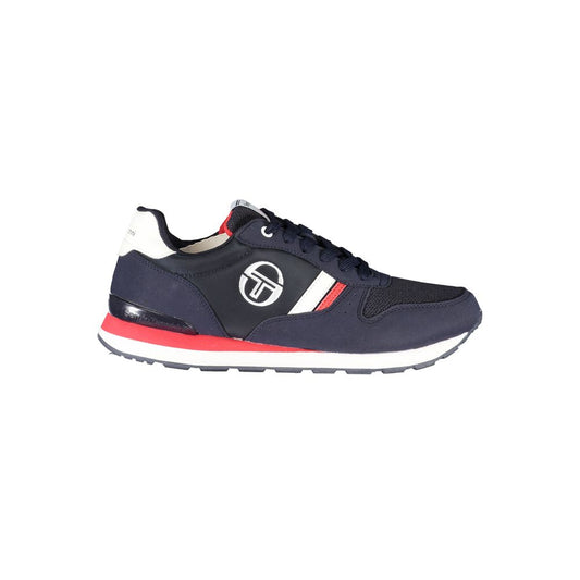 Blue Sergio Tacchini Sneakers with Embroidery