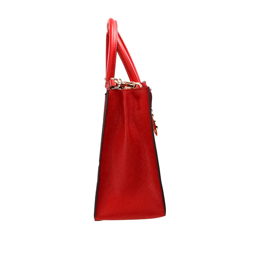 Mercer Medium Bright Red Pebble Leather Messenger Crossbody Bag