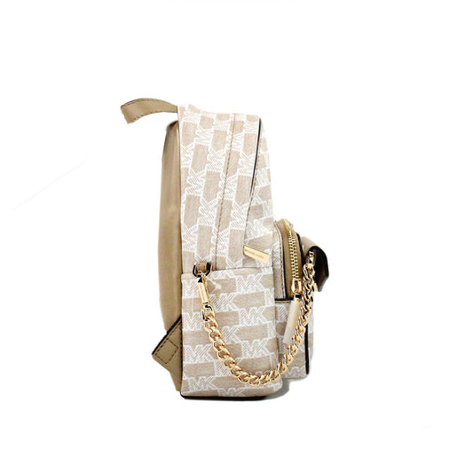 Maisie Mini Camel Signature Canvas 2-n-1 Card Case Backpack Bag