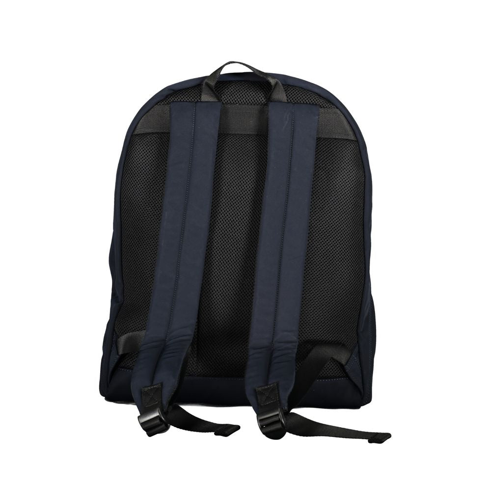 Sleek Blue Backpack with Laptop Holder