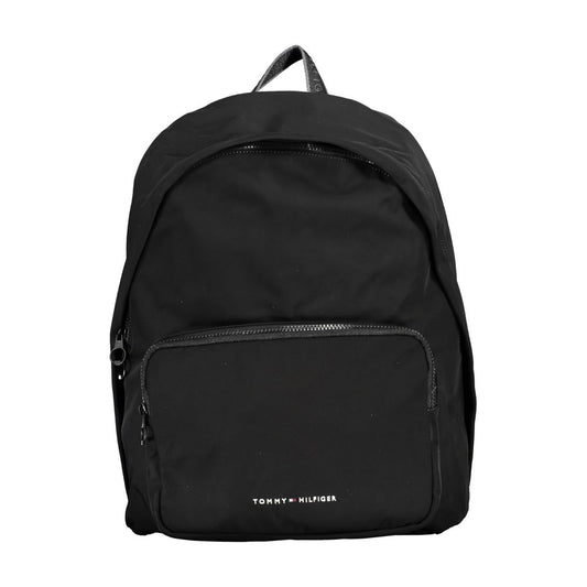 Chic Urban Black Backpack with Laptop Compartment