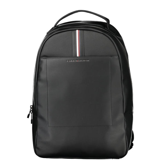 Elegant Black Backpack with Laptop Holder