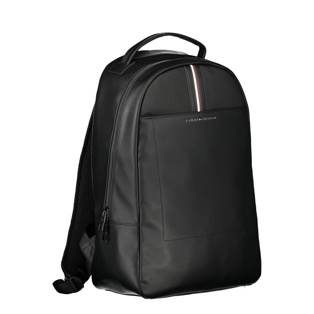 Elegant Black Backpack with Laptop Holder