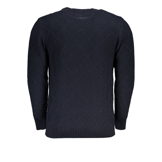 Blue Fabric Sweater