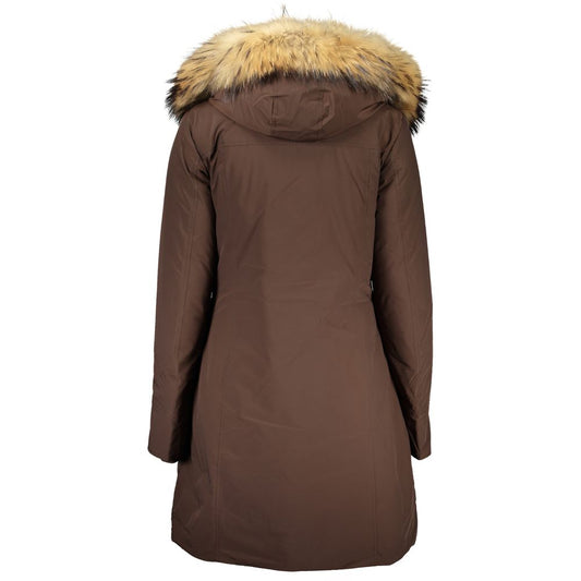 Brown Cotton Jackets & Coat