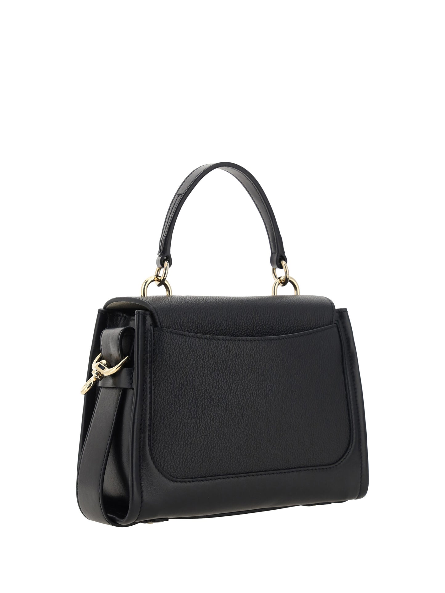 Elegant Tess Calfskin Handbag in Timeless Black